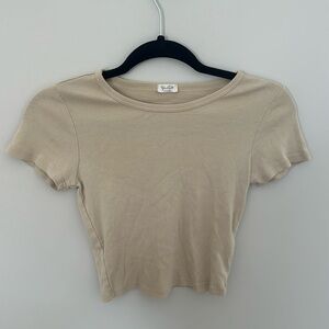 Cropped tee John Galt/ Brandy